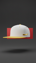 Urban White and Signal Gold Accent Cap