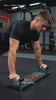 BB20 — Your Space. Your Pace. Product promotion showing board push-ups and standing resistance-band curls. English narration and captions.